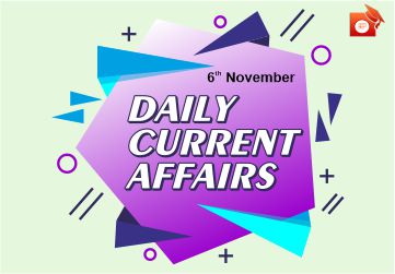 Daily Current Affairs 06 November 2019