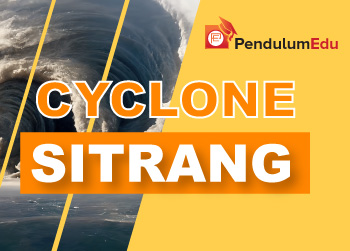Cyclone SITRANG in Bay of Bengal