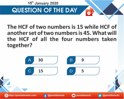 QOTD | Quantitative Aptitude | Number System | 15 Jan 2020