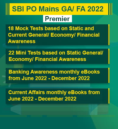 SBI PO Mains 2022 2022 Premier