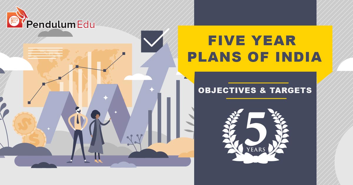 List Of All Five Year Plans Of India With Their Objectives And Targets