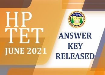 HPTET 2021 Answer Key