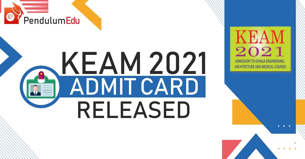 Download KEAM 2021 Admit Card KEAM Exam 2021