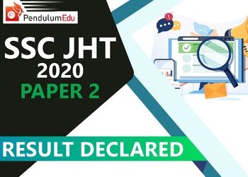 SSC JHT 2020 Cut Off