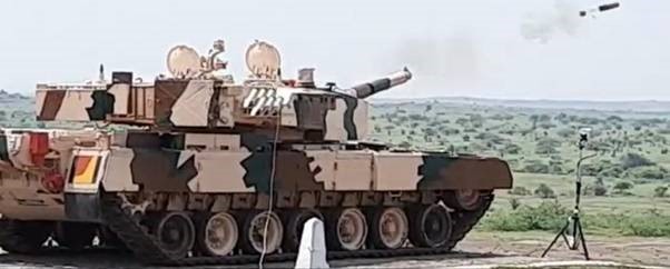 DRDO and Indian Army successfully test-fired indigenously-developed Laser-Guided ATGM from Main Battle Tank (MBT) Arjun