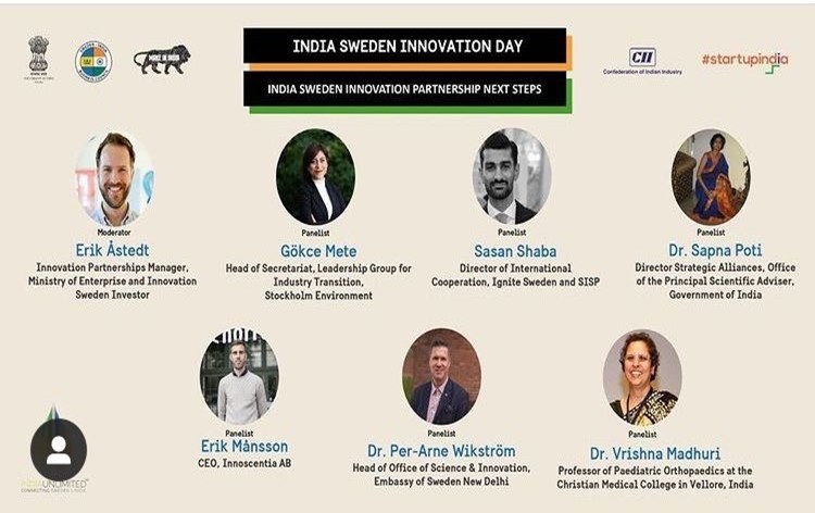 India and Sweden celebrated 8th Innovation Day
