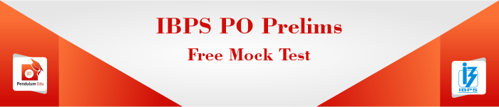 ibps-po-prelims-free-mock-test-pendulumedu-2019