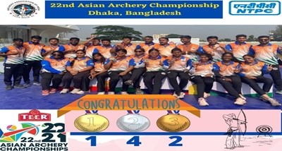India clinched seven medals at Asian Archery Championships