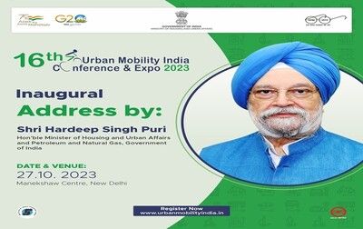 16th Urban Mobility India Conference
