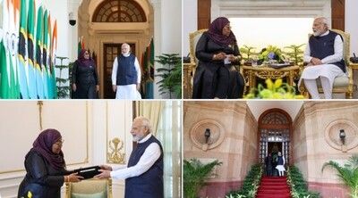 6 MoUs signed between India and Tanzania
