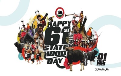 61st statehood day of Nagaland 