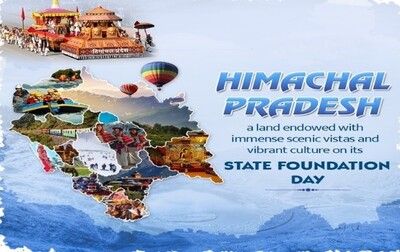 75th anniversary of formation  of Himachal Pradesh 