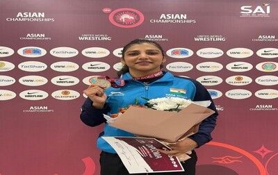 Nisha Dahiya won silver medal