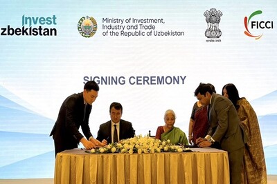 India and Uzbekistan signed an Investment Treaty