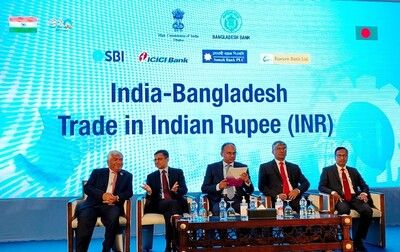 Bilateral trade in rupees started by India and Bangladesh
