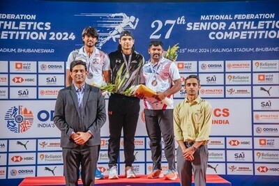 Neeraj Chopra won gold at Federation Cup