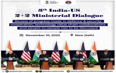 Fifth India-US 2 plus 2 Ministerial Dialogue 