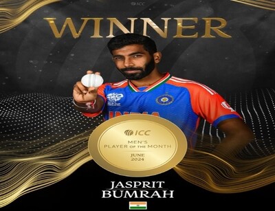 ICC Men's Player of the Month for June 2024 