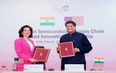 MoU signed between India and US on semiconductor Supply Chain