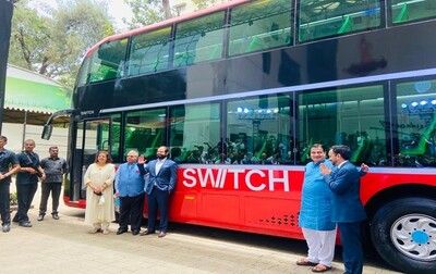 India’s first E-Double Decker air-conditioned bus