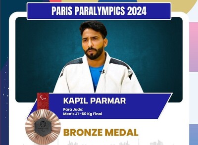 Paralympic Medal in Jud