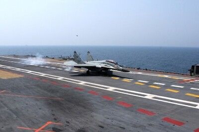 India’s first indigenous-built aircraft carrier INS Vikrant