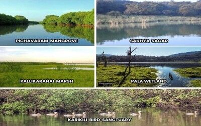 Five Indian wetlands are added to the Ramsar site list