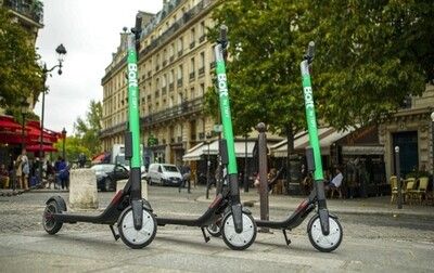 Rental electric scooters