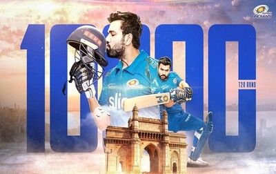 2nd Indian to score 10,000 runs in T20 cricket