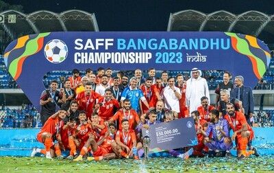 India won the SAFF Championship for the ninth time