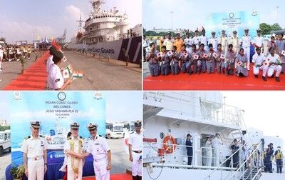 Coast Guards of India and Japan 