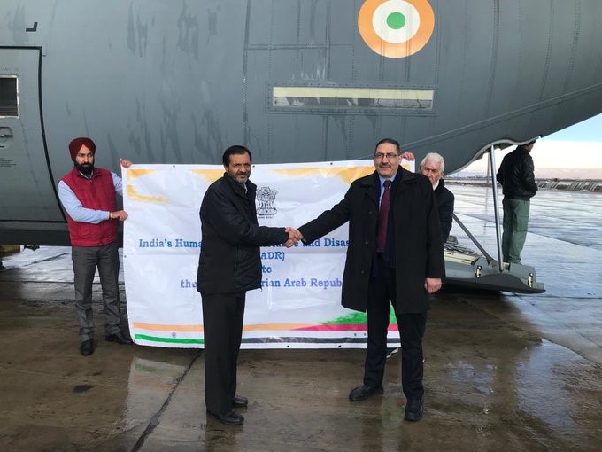 India will send C-17 planeloads of relief material
