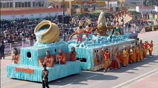 Republic Day 2025 UP Tableau