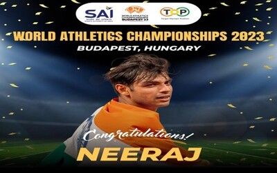 Neeraj Chopra became the first Indian to win gold at the World Athletics Championships