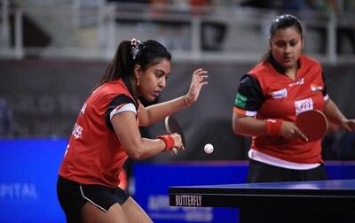 Sutirtha and Ayhika clinched WTT Contender tournament title