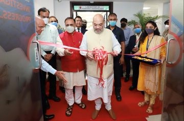 Amit Shah inaugurates research-based center of excellence at National Forensic Science University
