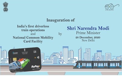 India first driverless train on Delhi Metro Network