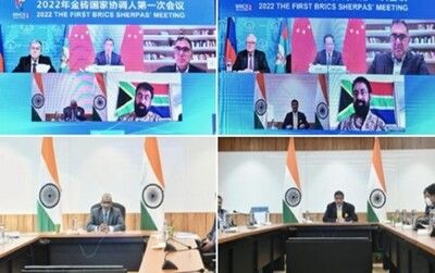 First BRICS Sherpas meeting of 2022