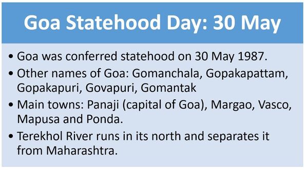 Statehood Day of Goa
