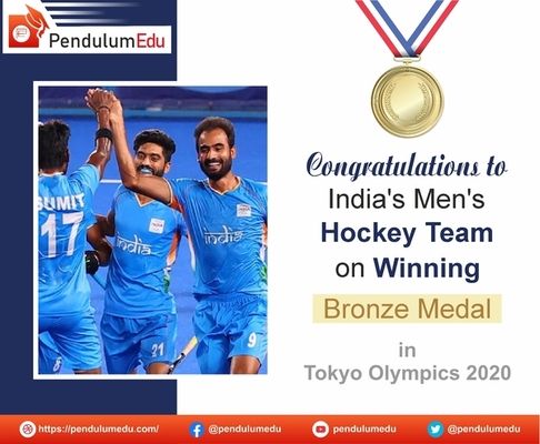 India's Men's hockey team wins bronze medal