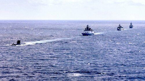 AUSINDEX bilateral exercise begins between Indian Navy and Australian Navy 