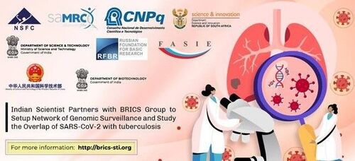 BRICS Group to set up Network of Genomic Surveillance and study the overlap of SARS-CoV-2 with tuberculosis