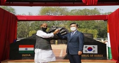 Indo-Korean Bilateral Friendship Park in Delhi Cantt