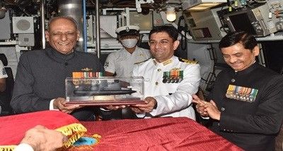 INS Karanj commissioned into the Indian Navy