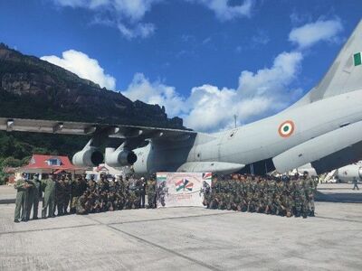 Military Exercise Lamitiye 2022 along with Seychelles Defence Forces