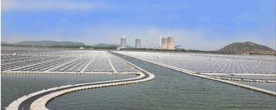 Floating Solar photovoltaic (PV) Project commissioned by NTPC