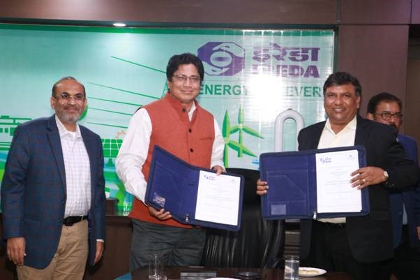 IREDA and THDC India Ltd (THDCIL) sign MoU for Green Energy collaborations.
