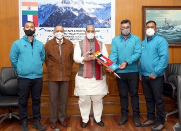 first multi-dimensional adventure sports expedition team of India