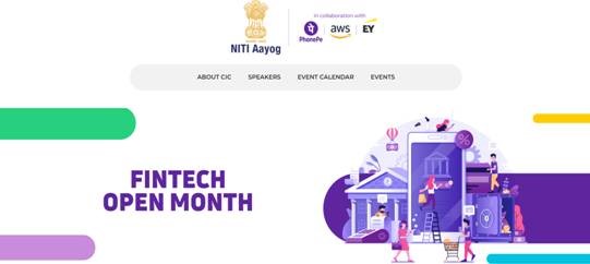 NITI Aayog’s Fintech Open Summit