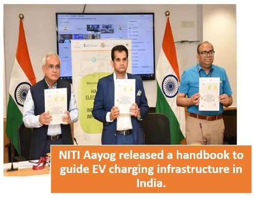 handbook to guide EV charging infrastructure in India